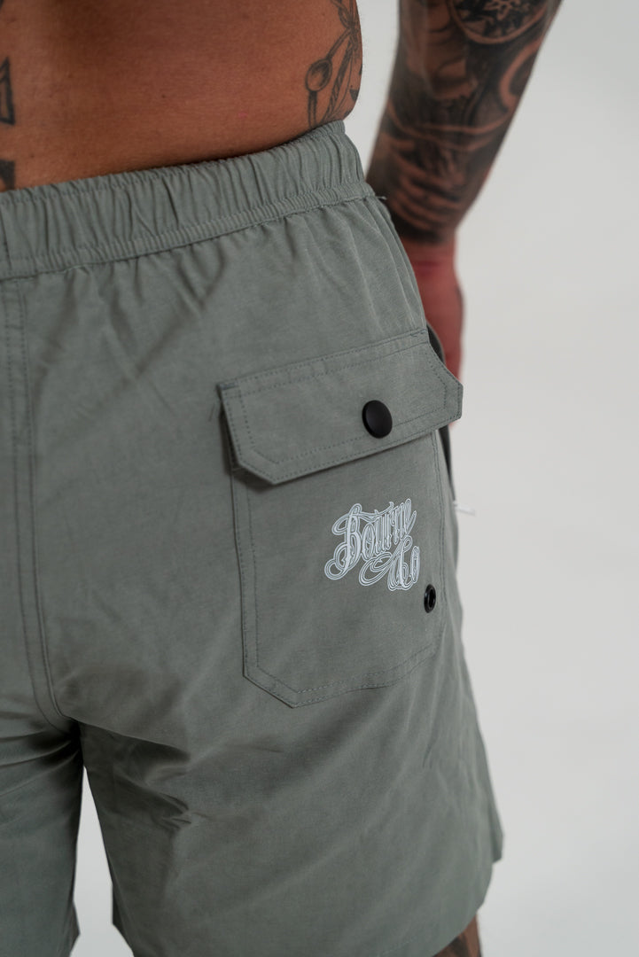 Bourne Swim Shorts | Grey